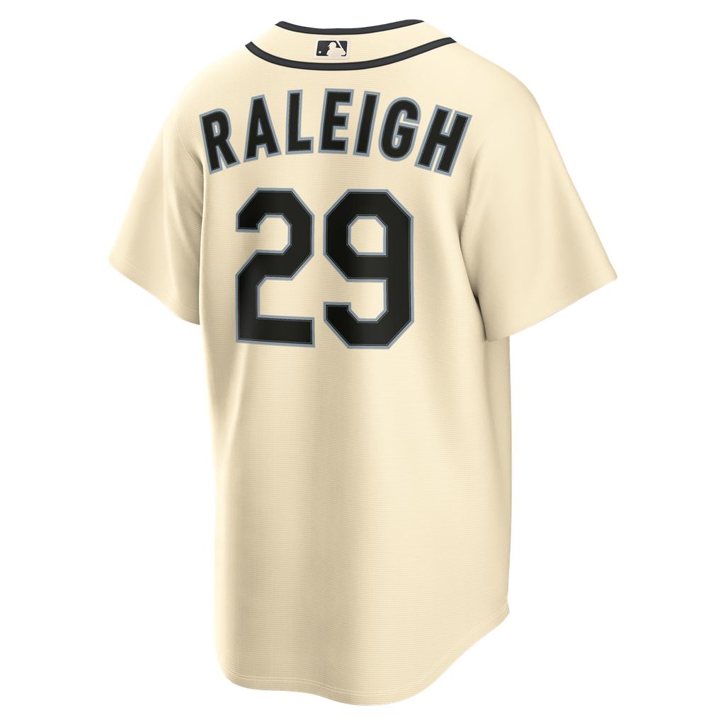 Men's Seattle Mariners Cal Raleigh Teal Alternate Replica MLB Baseball Jersey - view 9