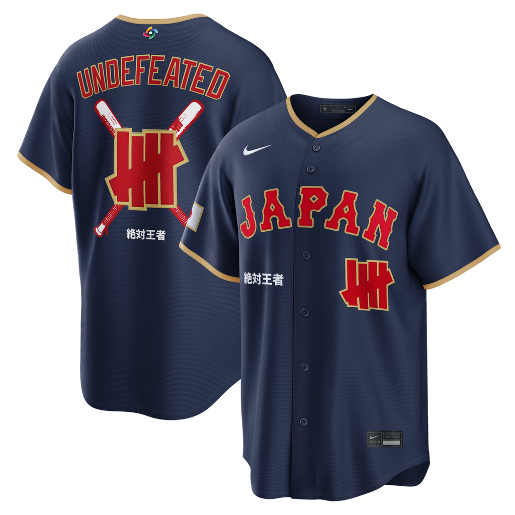 Men's Japan Baseball Navy 2026 World Baseball Classic Stadium MLB Baseball Jersey - view 1