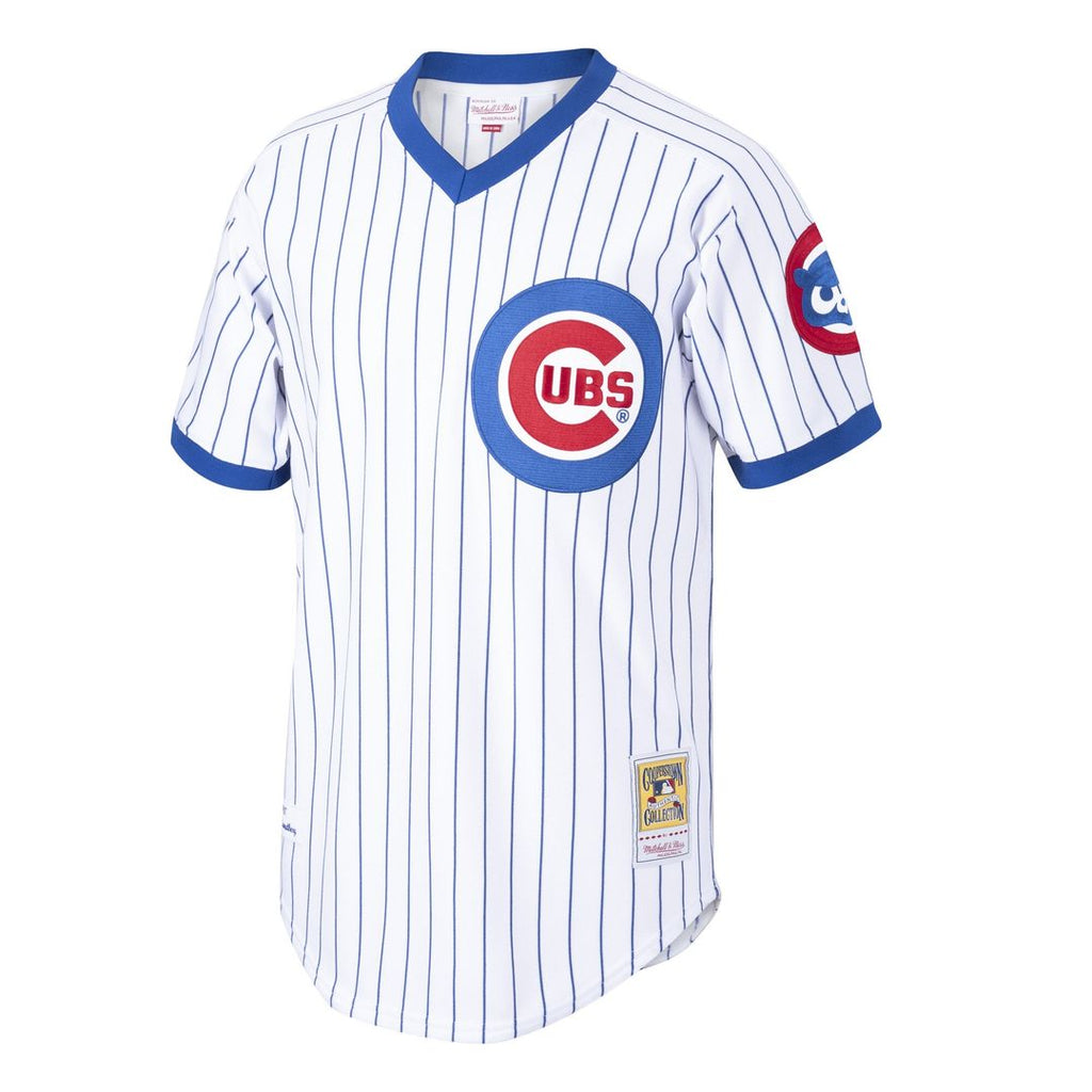 Men's Chicago Cubs Ryne Sandberg White Cooperstown Collection 1987 MLB Baseball Jersey - view 2