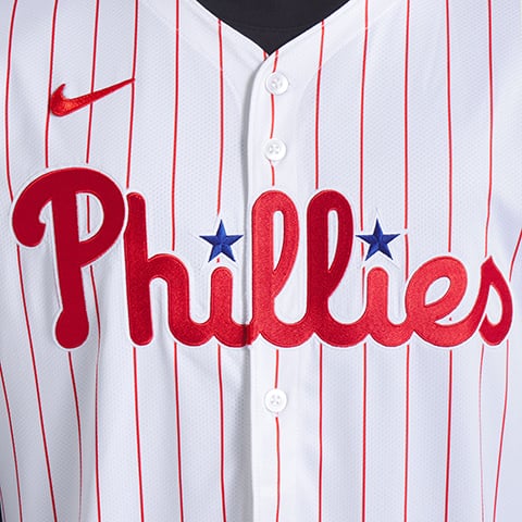 Men's Philadelphia Phillies Bryce Harper White Home Elite MLB Baseball Jersey - view 4
