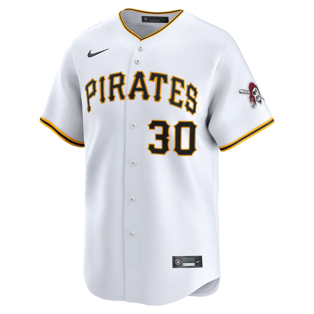Men's Pittsburgh Pirates Paul Skenes Gray Road Limited MLB Baseball Jersey - view 8