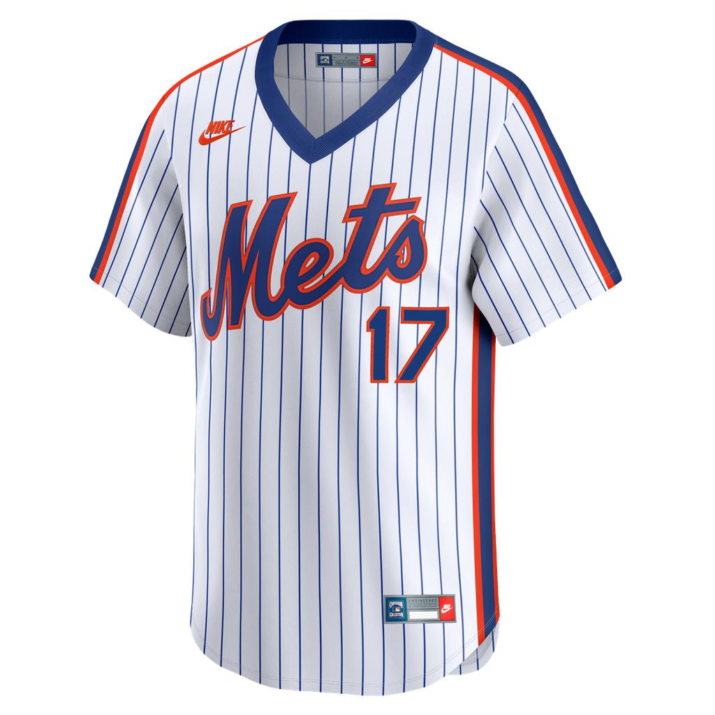 Men's New York Mets Keith Hernandez White Cooperstown Collection Limited MLB Baseball Jersey - view 2