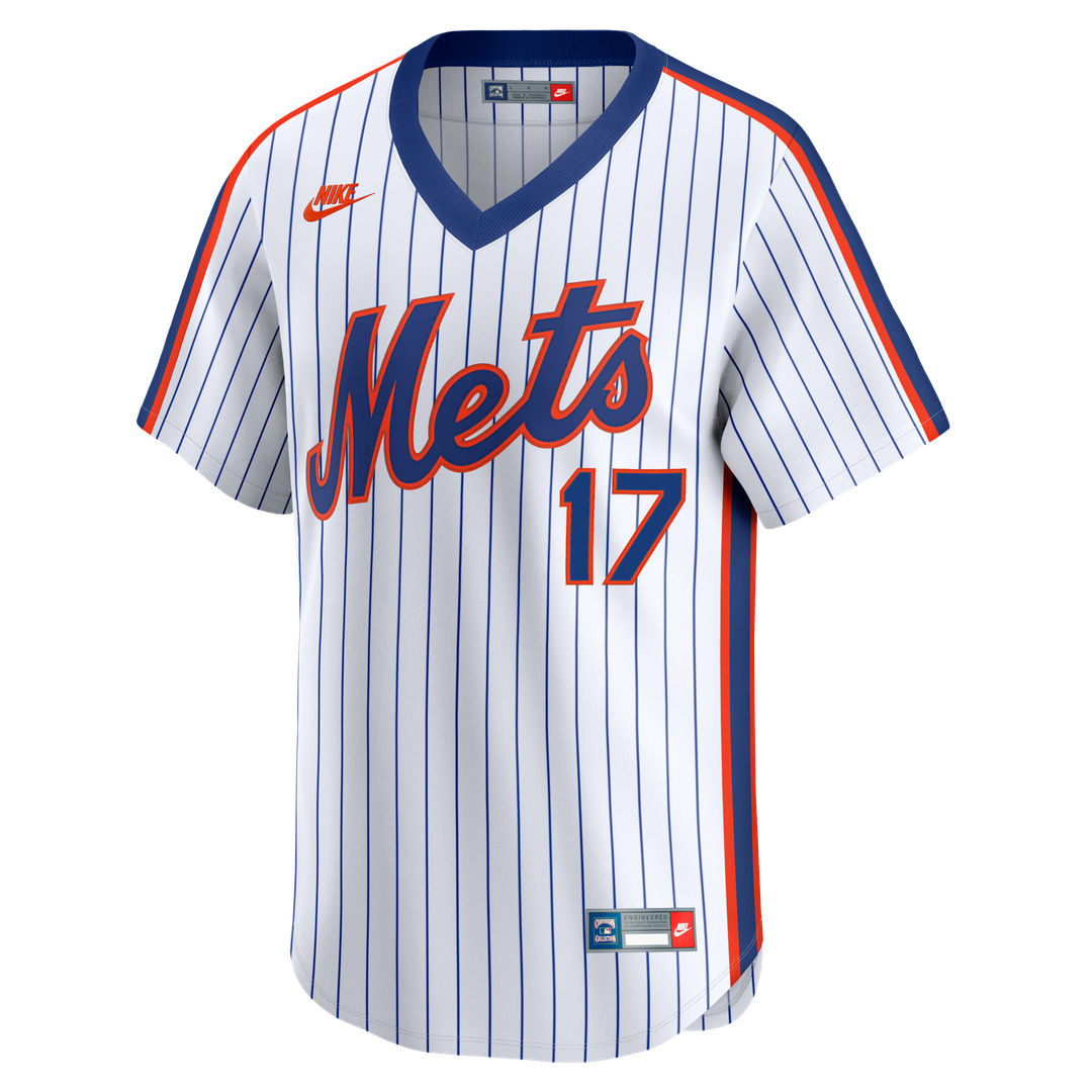 Men's New York Mets Keith Hernandez White Cooperstown Collection Limited MLB Baseball Jersey - view 2