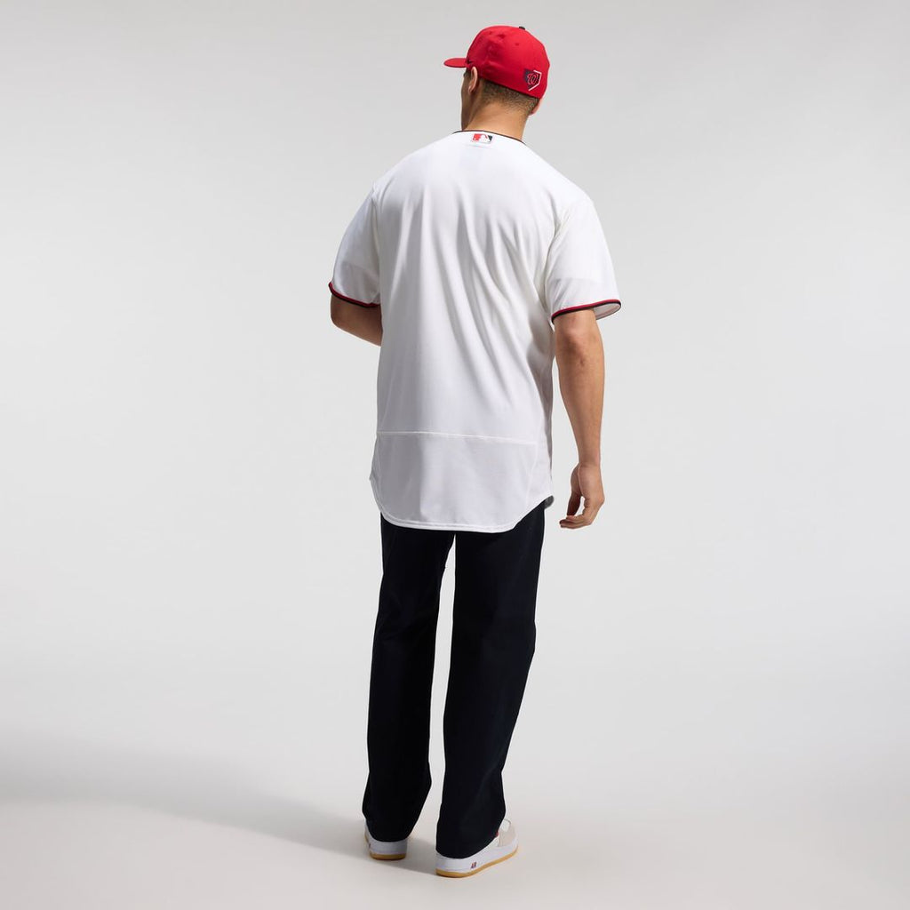 Men's Washington Nationals White Home MLB Baseball Jersey - view 8