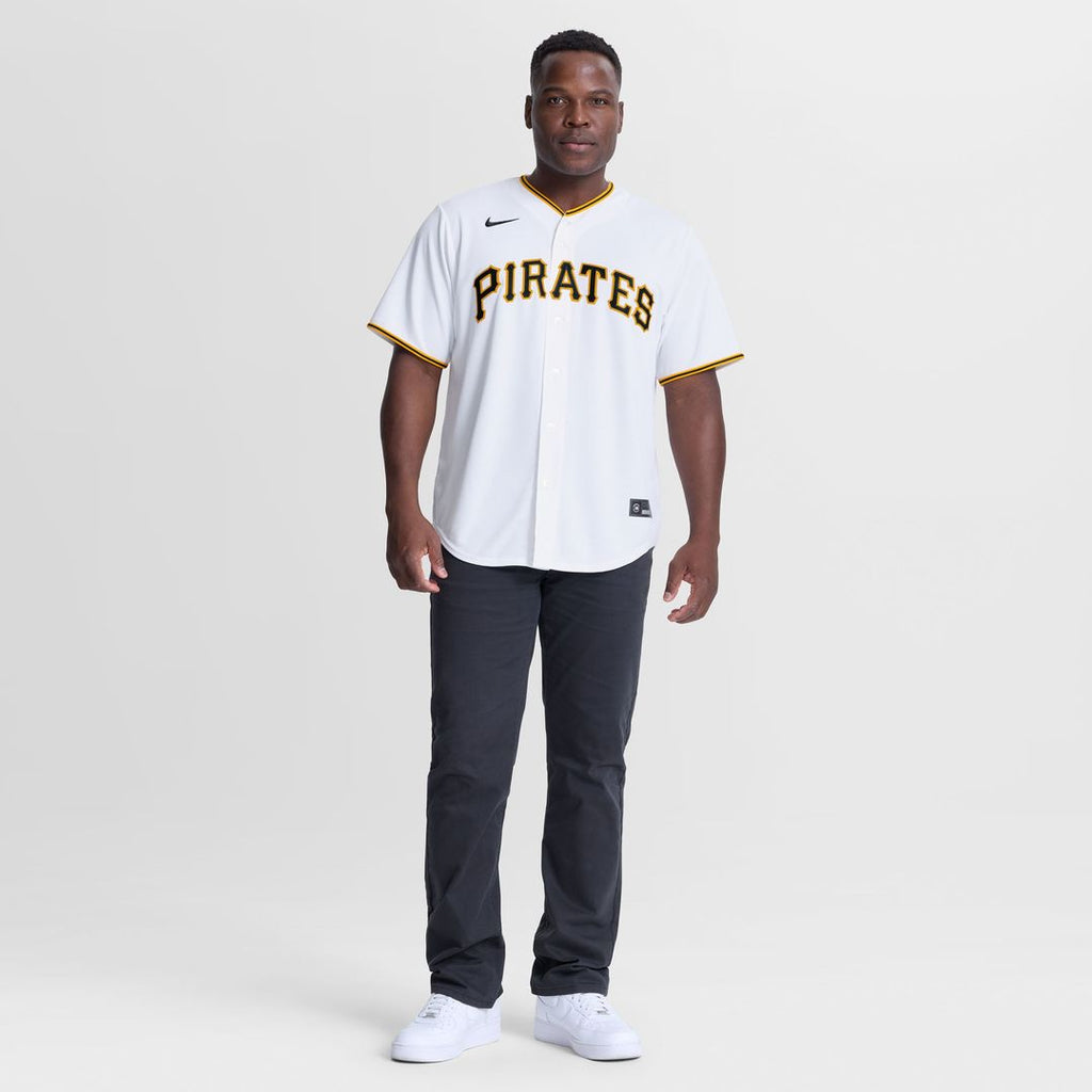 Men's Pittsburgh Pirates Luke Weaver White Home Replica MLB Baseball Jersey - view 2
