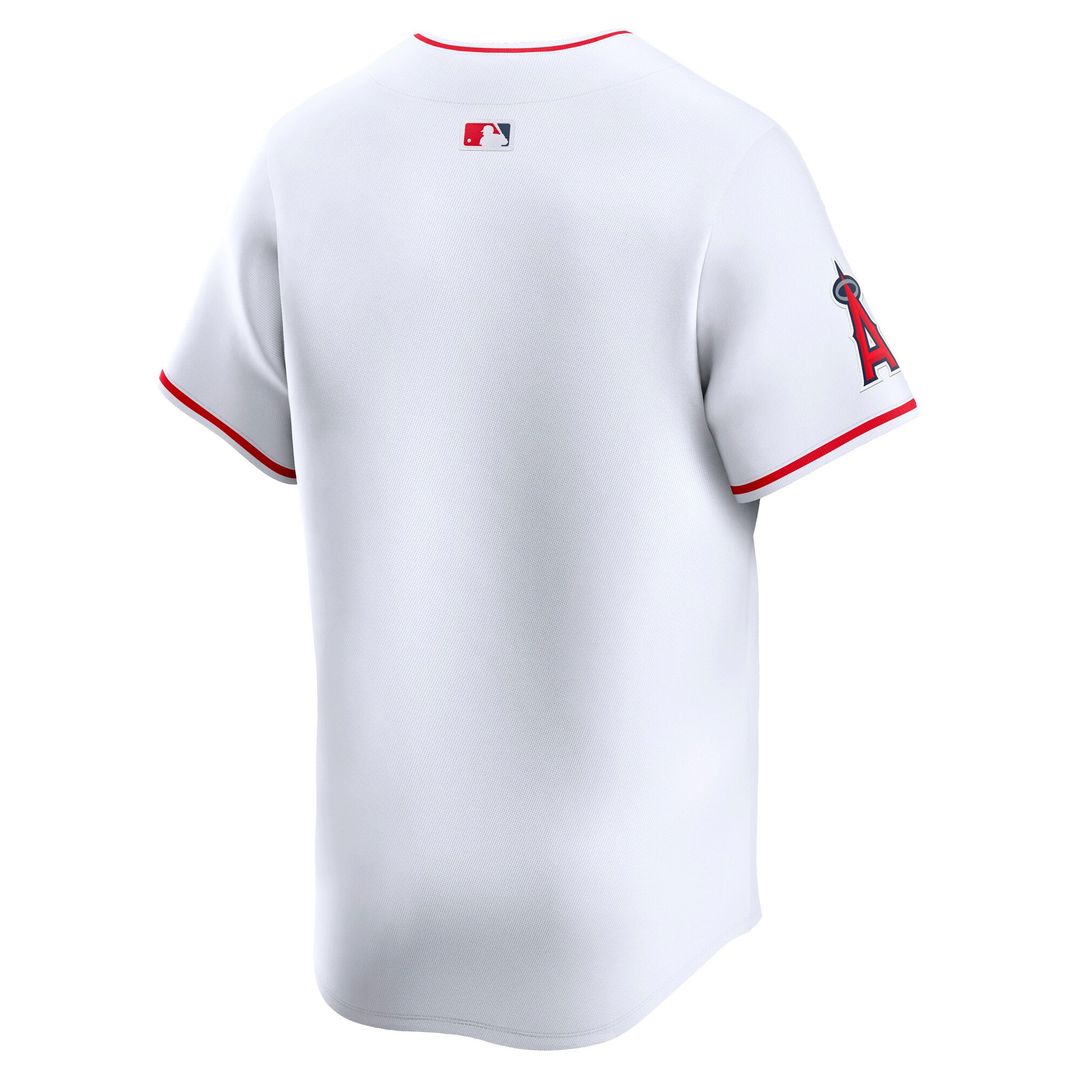 Men's Los Angeles Angels White Home Limited MLB Baseball Jersey - view 3
