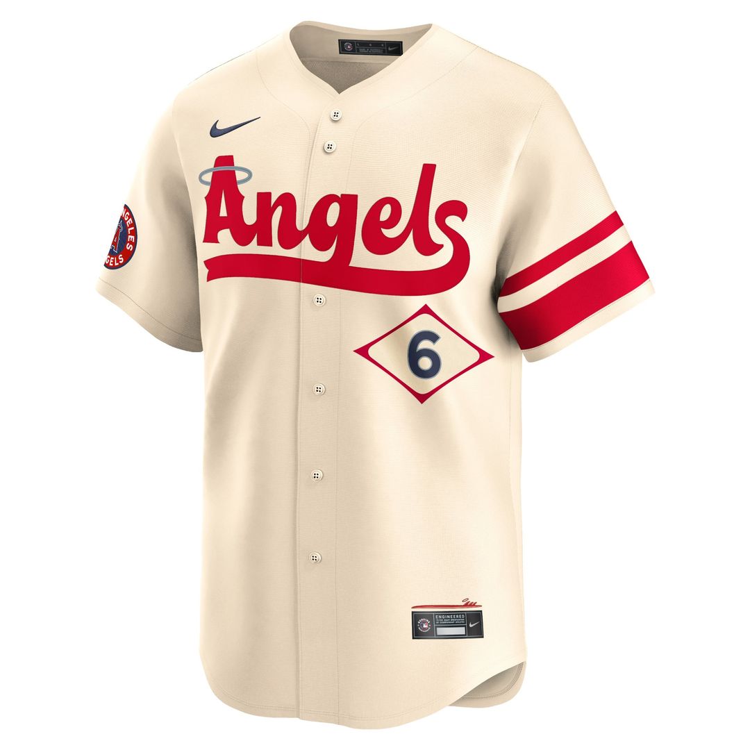 Men's Los Angeles Angels Anthony Rendon Cream City Connect Limited MLB Baseball Jersey - view 2