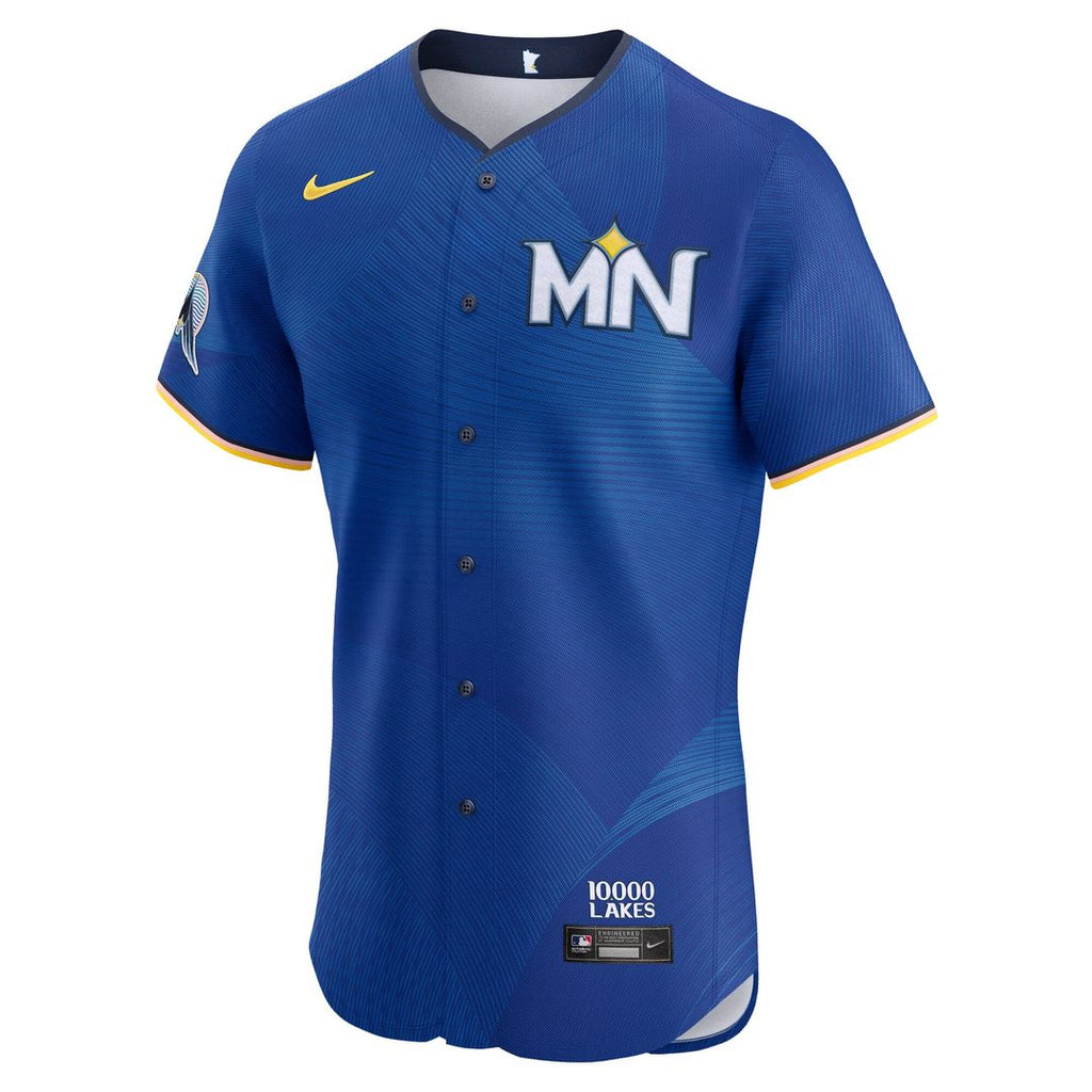 Men's Minnesota Twins Royal City Connect Elite MLB Baseball Jersey - view 2