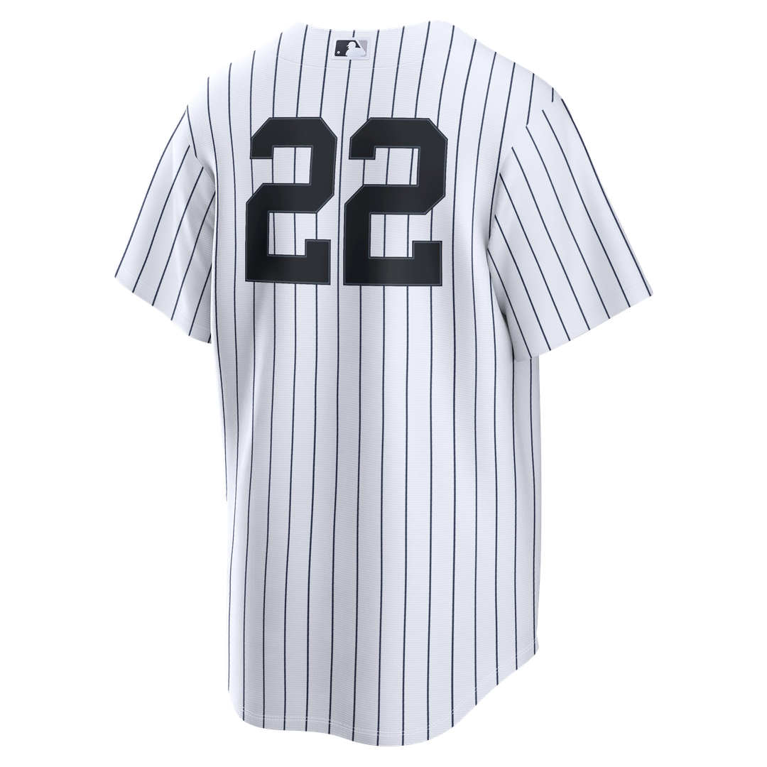 Men's New York Yankees Ben Rice White Home Replica MLB Baseball Jersey - view 3