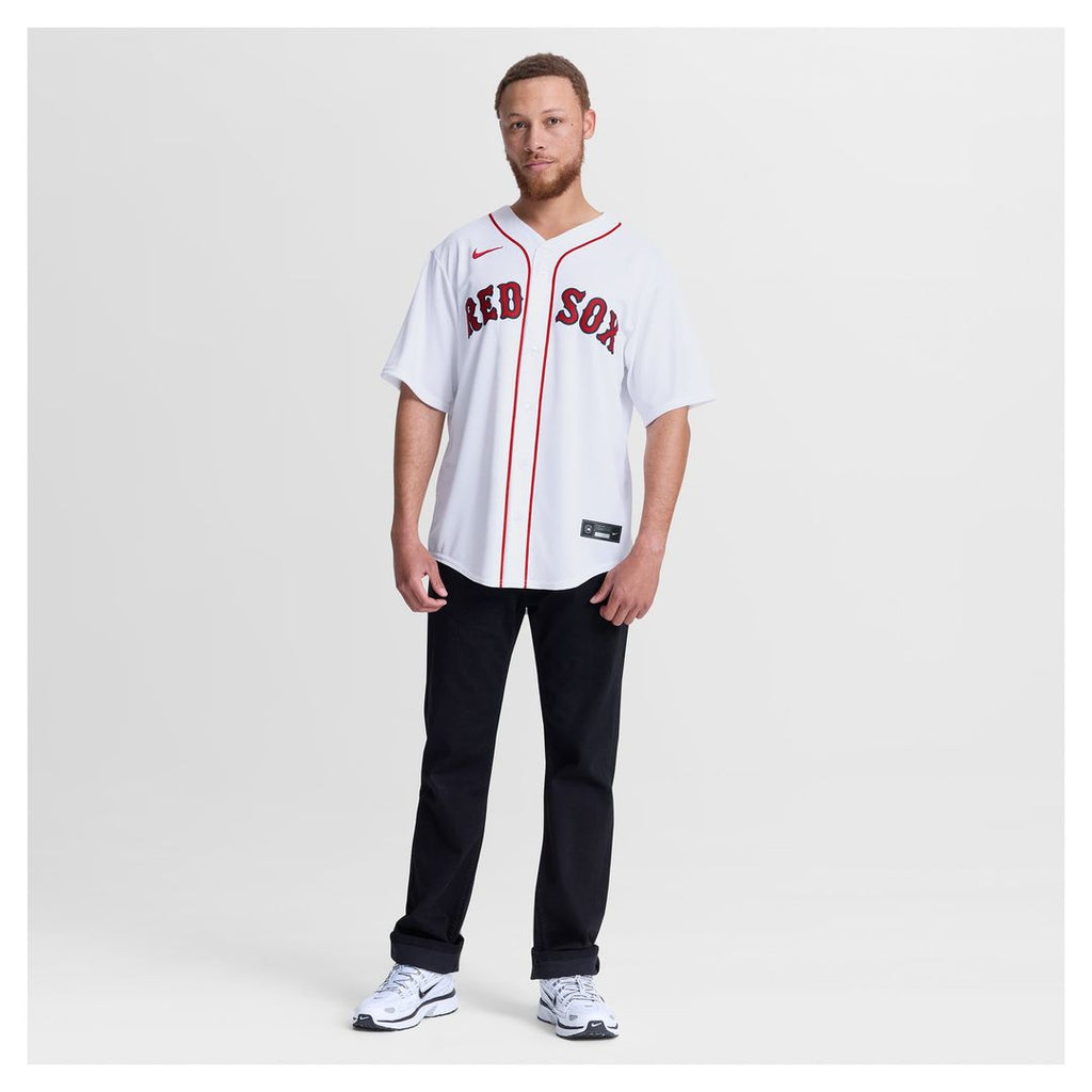 Men's Boston Red Sox Isiah Kiner-Falefa White Home Replica MLB Baseball Jersey - view 4