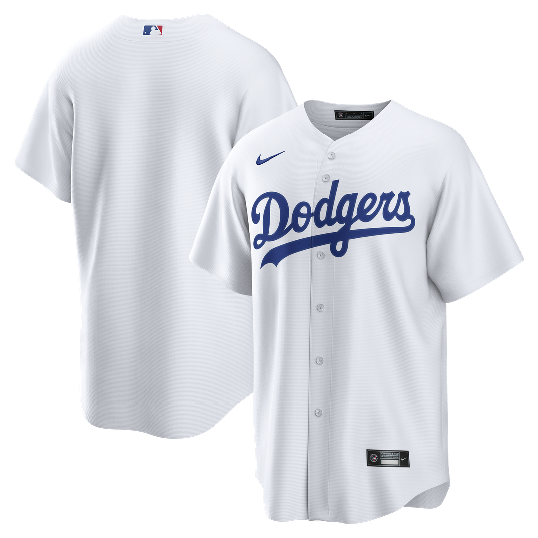 Men's Los Angeles Dodgers Royal Alternate Replica MLB Baseball Jersey - view 7