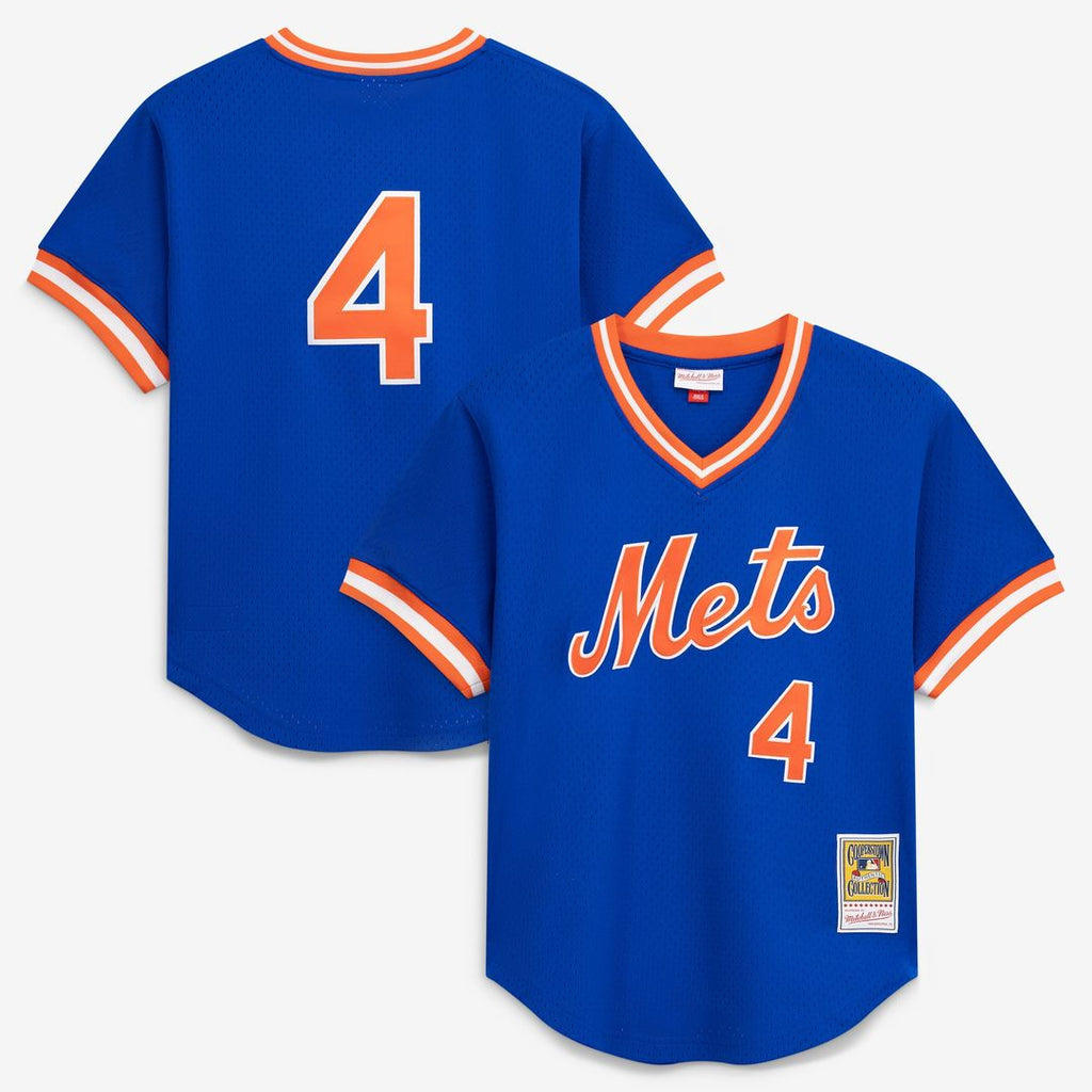 Men's New York Mets Lenny Dykstra Royal Batting Practice MLB Baseball Jersey - view 1