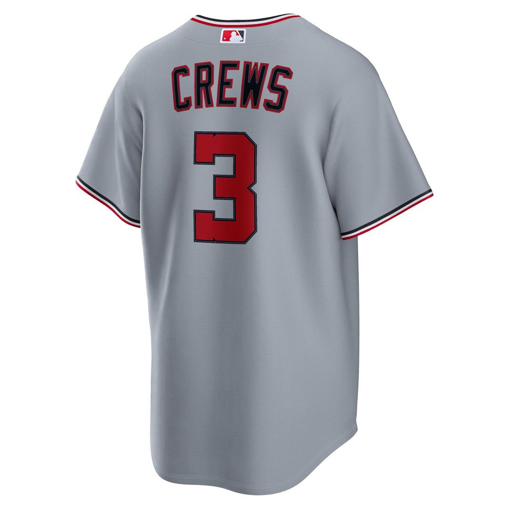 Men's Washington Nationals Dylan Crews Gray Road Replica MLB Baseball Jersey - view 6