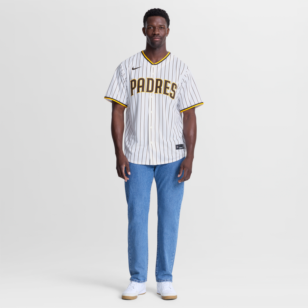 Men's San Diego Padres Casey Mize White Home Replica MLB Baseball Jersey - view 2