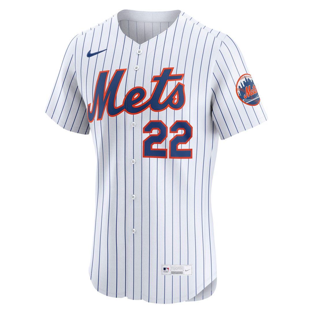 Men's New York Mets Juan Soto White Home Elite MLB Baseball Jersey - view 2