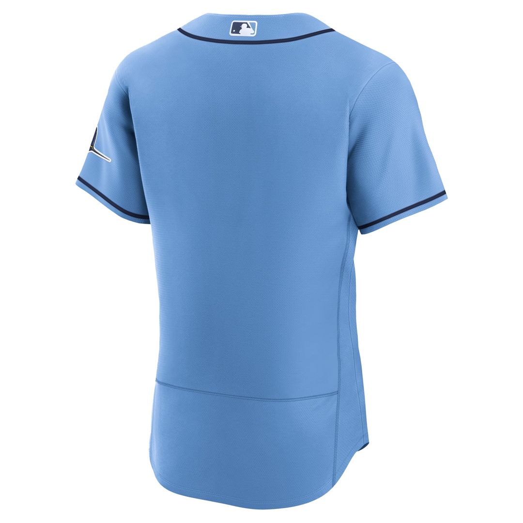 Men's Tampa Bay Rays Light Blue Alternate MLB Baseball Jersey - view 6
