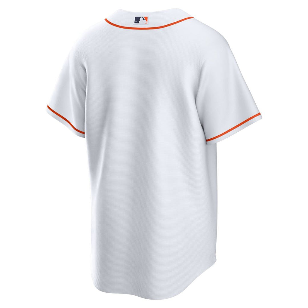 Men's Houston Astros Orange Alternate Replica MLB Baseball Jersey - view 9