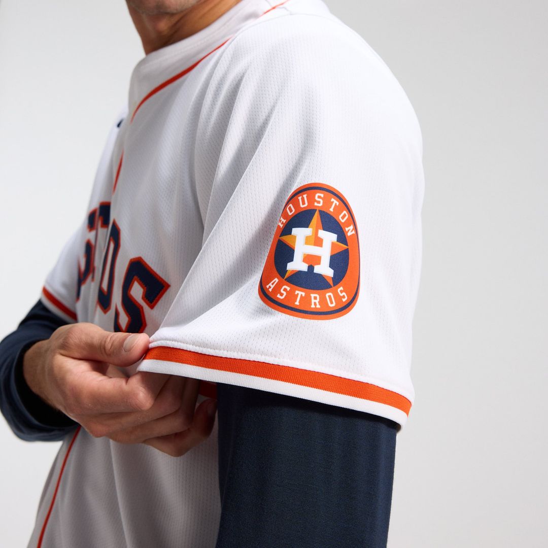 Men's Houston Astros White Home Limited MLB Baseball Jersey - view 22