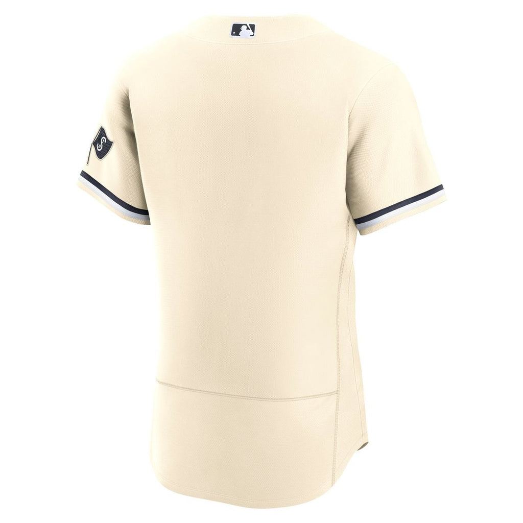 Men's Minnesota Twins Cream Alternate MLB Baseball Jersey - view 3