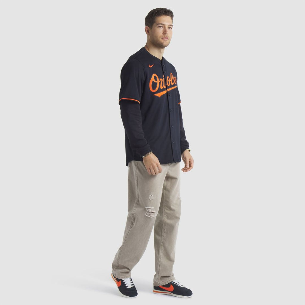 Men's Baltimore Orioles Gunnar Henderson Black Alternate Limited MLB Baseball Jersey - view 7