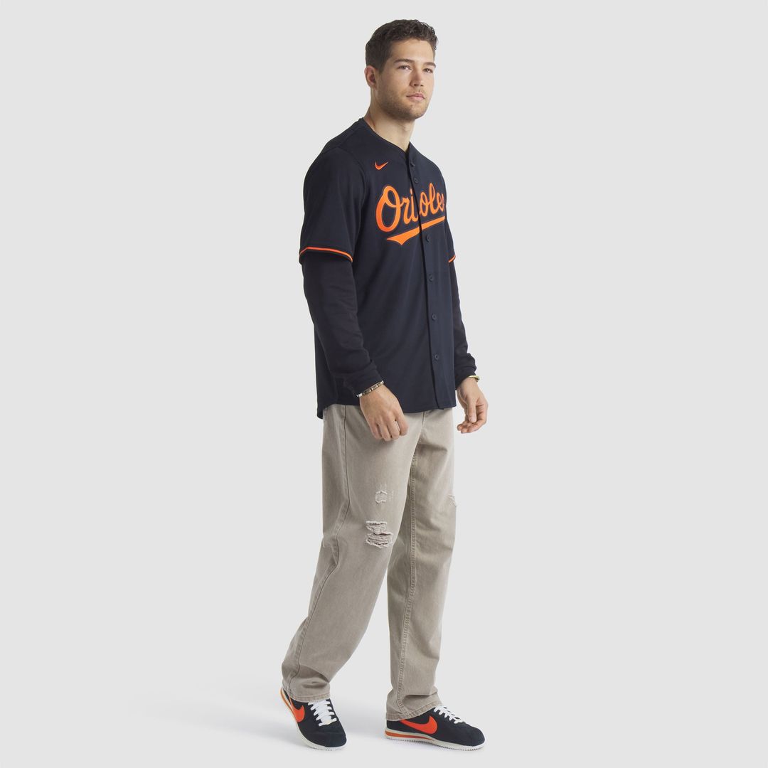 Men's Baltimore Orioles Gunnar Henderson Black Alternate Limited MLB Baseball Jersey - view 7