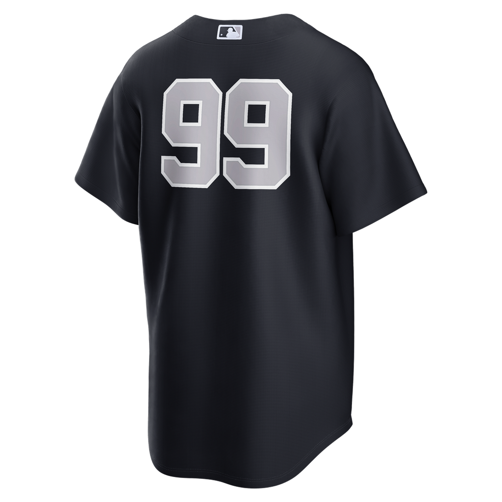 Men's New York Yankees Aaron Judge Navy Alternate Replica MLB Baseball Jersey - view 3