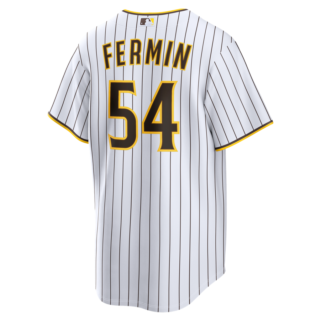 Men's San Diego Padres Freddy Fermin White Home Replica MLB Baseball Jersey - view 3