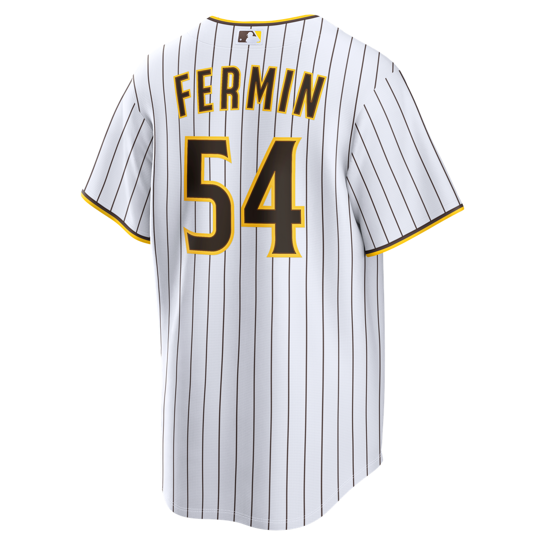 Men's San Diego Padres Freddy Fermin White Home Replica MLB Baseball Jersey - view 3