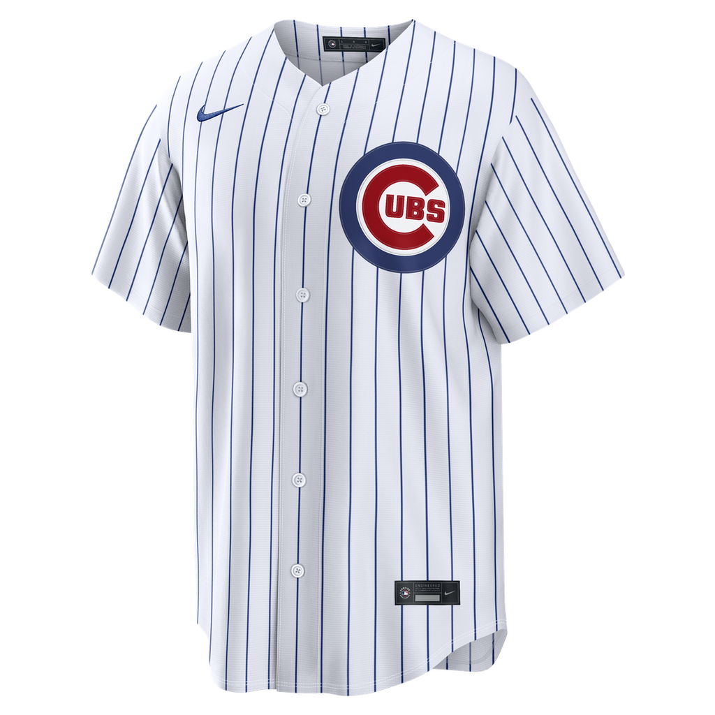 Men's Chicago Cubs Pete Crow-Armstrong White Home Replica MLB Baseball Jersey - view 2