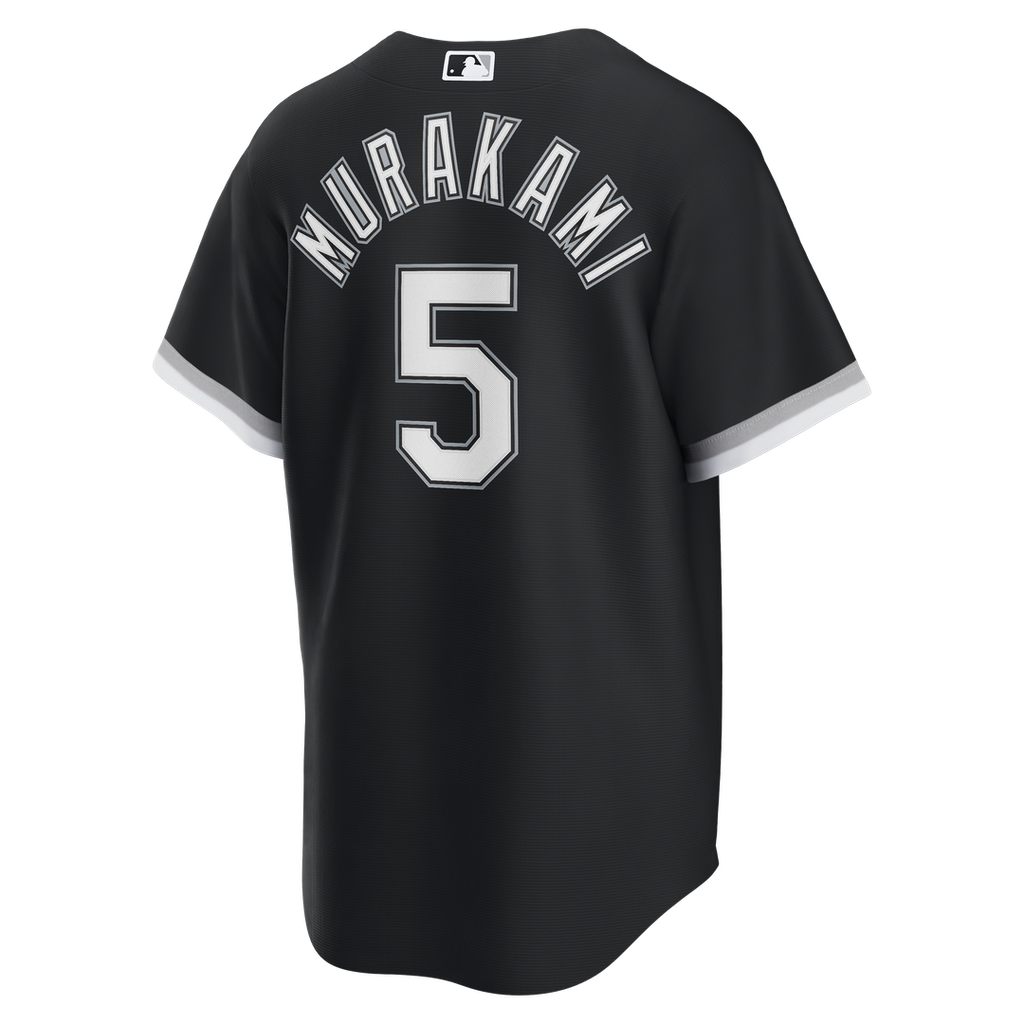 Men's Chicago White Sox Munetaka Murakami Black Alternate Replica MLB Baseball Jersey - view 3