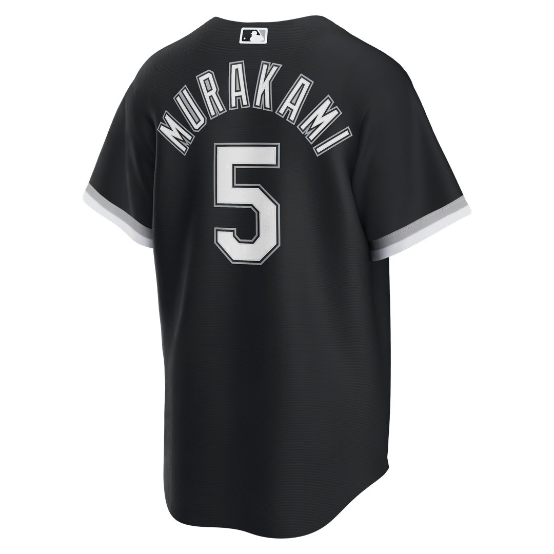 Men's Chicago White Sox Munetaka Murakami Black Alternate Replica MLB Baseball Jersey - view 3