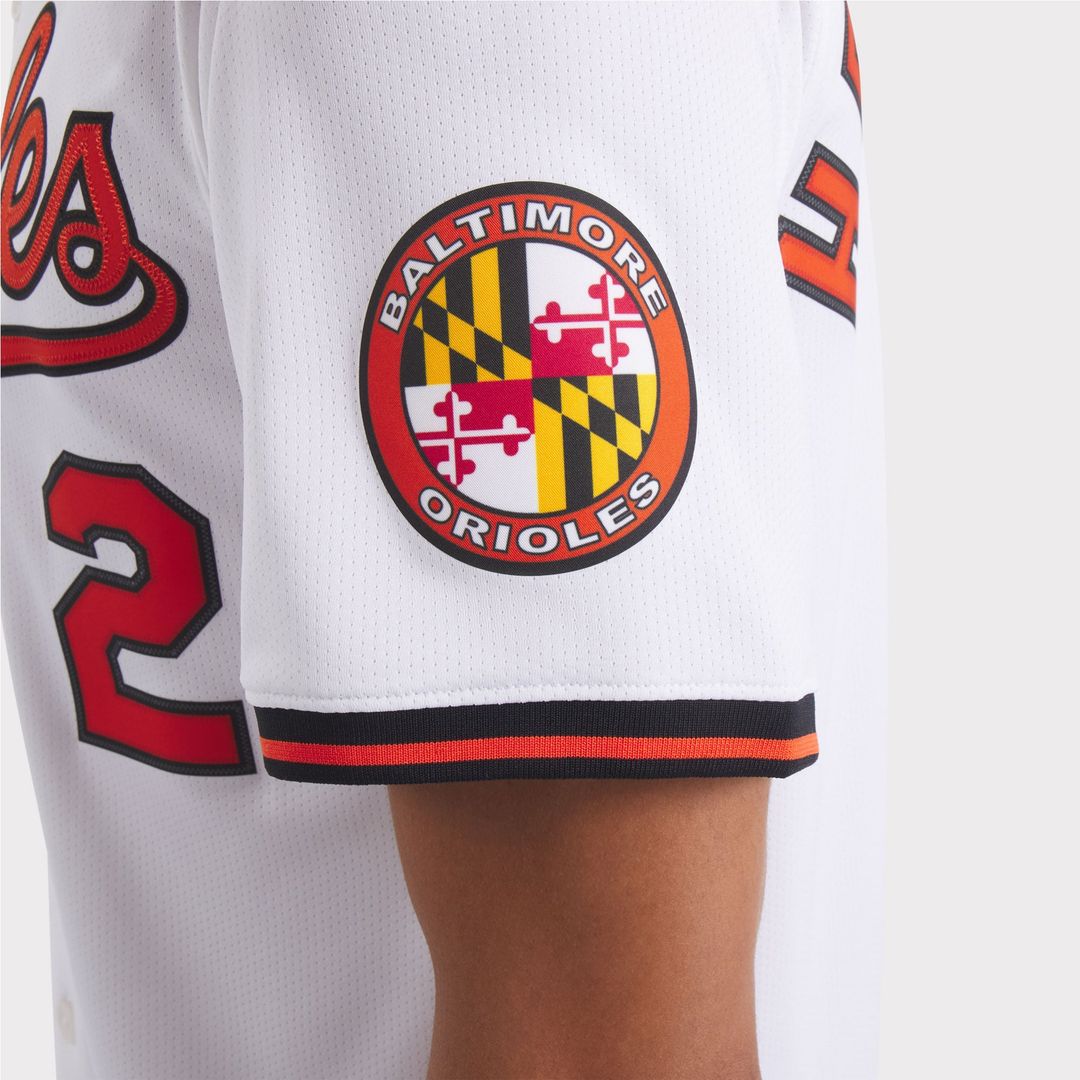 Men's Baltimore Orioles Gunnar Henderson White Home Limited MLB Baseball Jersey - view 21