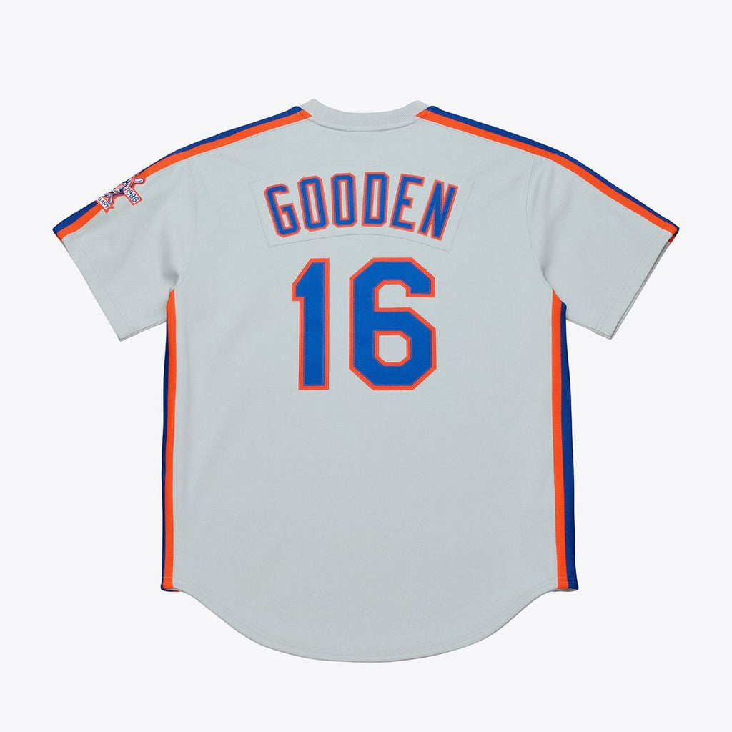 Men's New York Mets Dwight Gooden White 1986 MLB Baseball Jersey - view 2