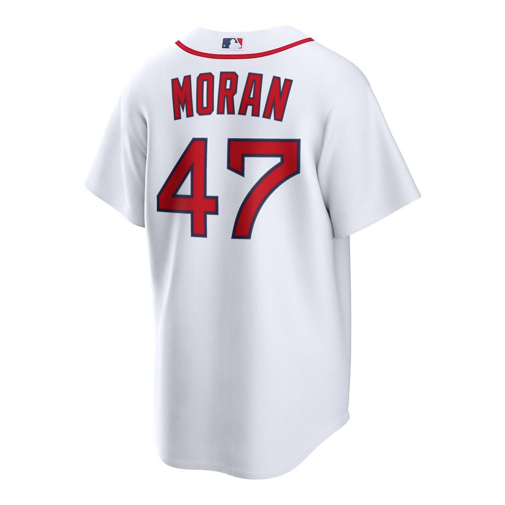 Men's Boston Red Sox Jovani Moran White Home Replica MLB Baseball Jersey - view 3