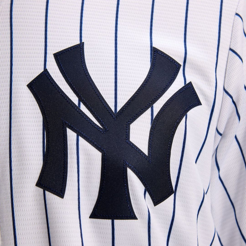 Men's New York Yankees White Home Replica MLB Baseball Jersey - view 11