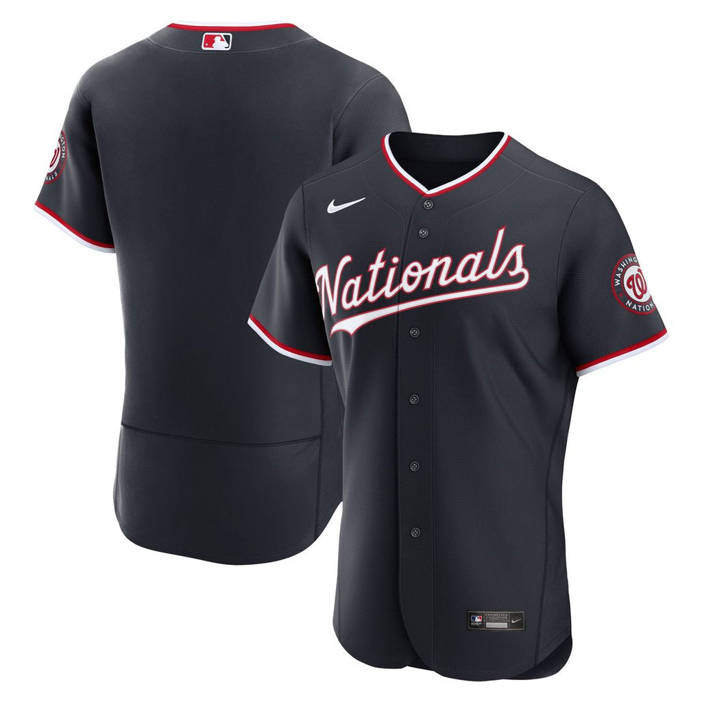 Men's Washington Nationals Navy Alternate MLB Baseball Jersey - view 1