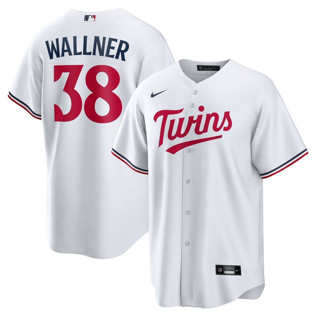 Men's Minnesota Twins Matt Wallner White Home Replica MLB Baseball Jersey - view 1