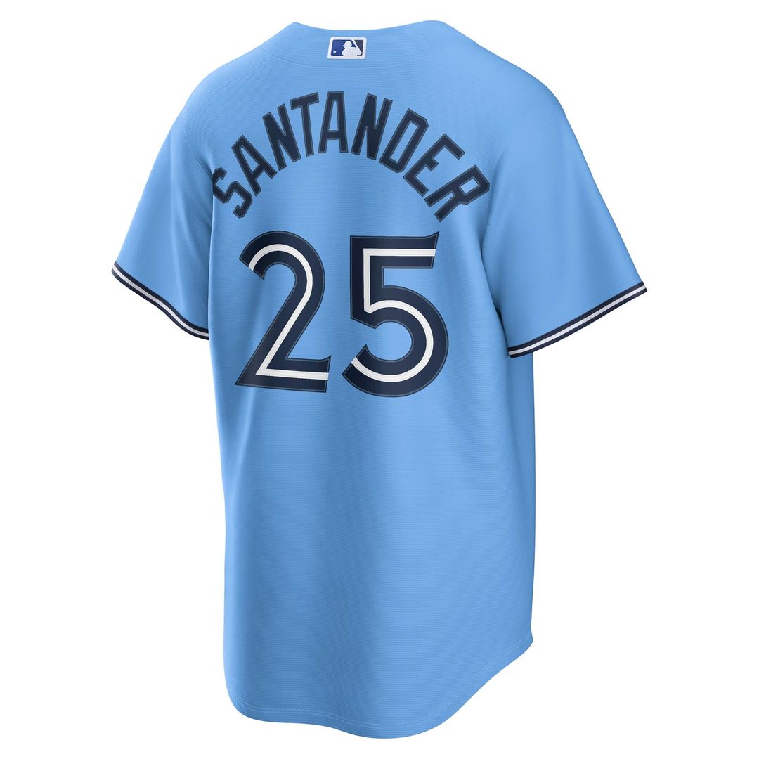 Men's Toronto Blue Jays Anthony Santander Red Canada Day Replica MLB Baseball Jersey - view 15