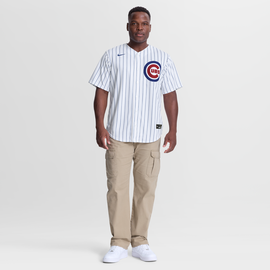 Men's Chicago Cubs Kevin Gausman White Home Replica MLB Baseball Jersey - view 2