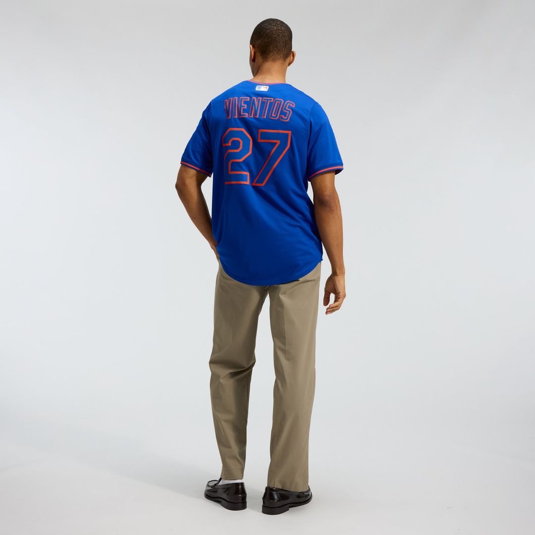 Men's New York Mets Mark Vientos Royal Alternate Limited MLB Baseball Jersey - view 6