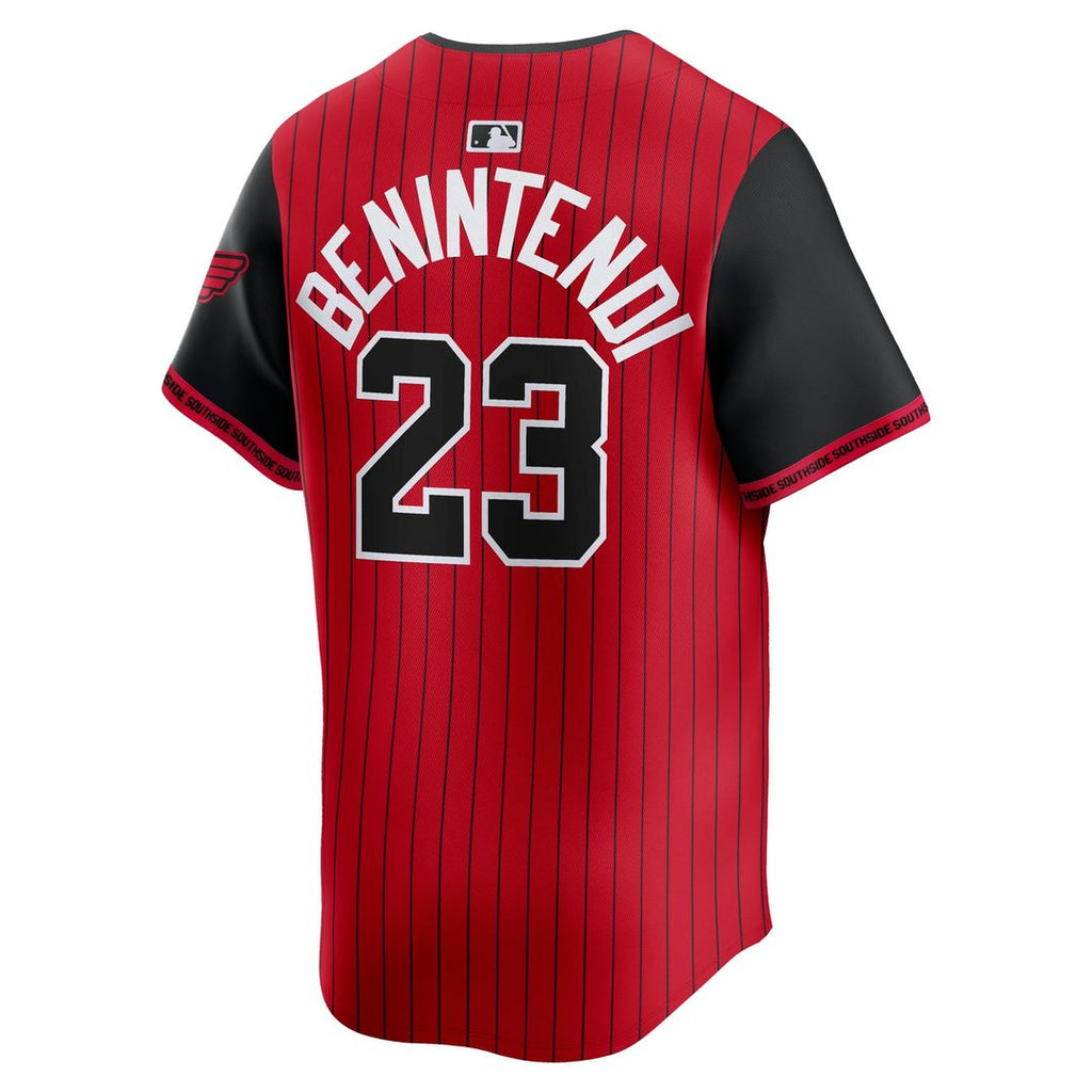 Men's Chicago White Sox Andrew Benintendi Red/Black 2025 City Connect Limited MLB Baseball Jersey - view 3
