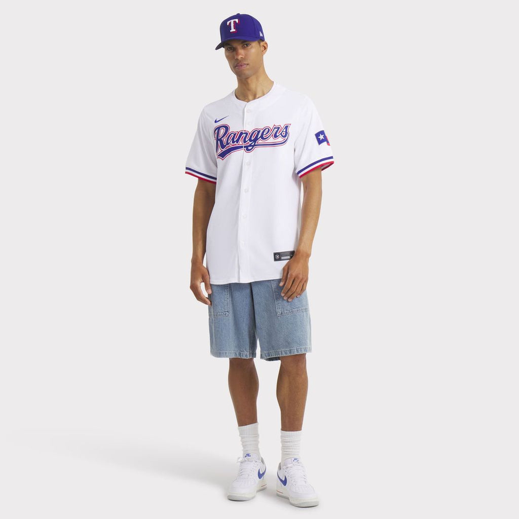 Men's Texas Rangers Corey Seager White Home Limited MLB Baseball Jersey - view 7