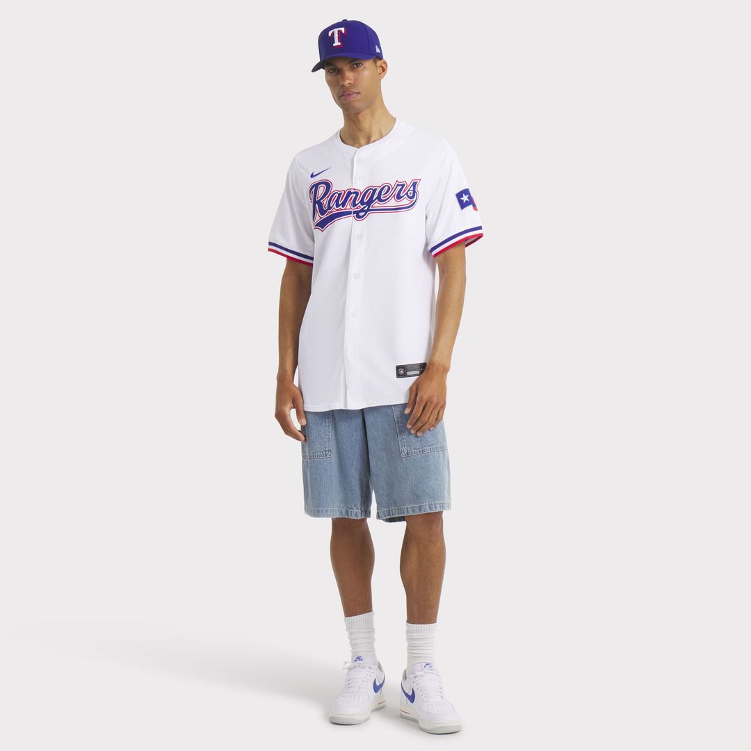 Men's Texas Rangers Corey Seager White Home Limited MLB Baseball Jersey - view 7