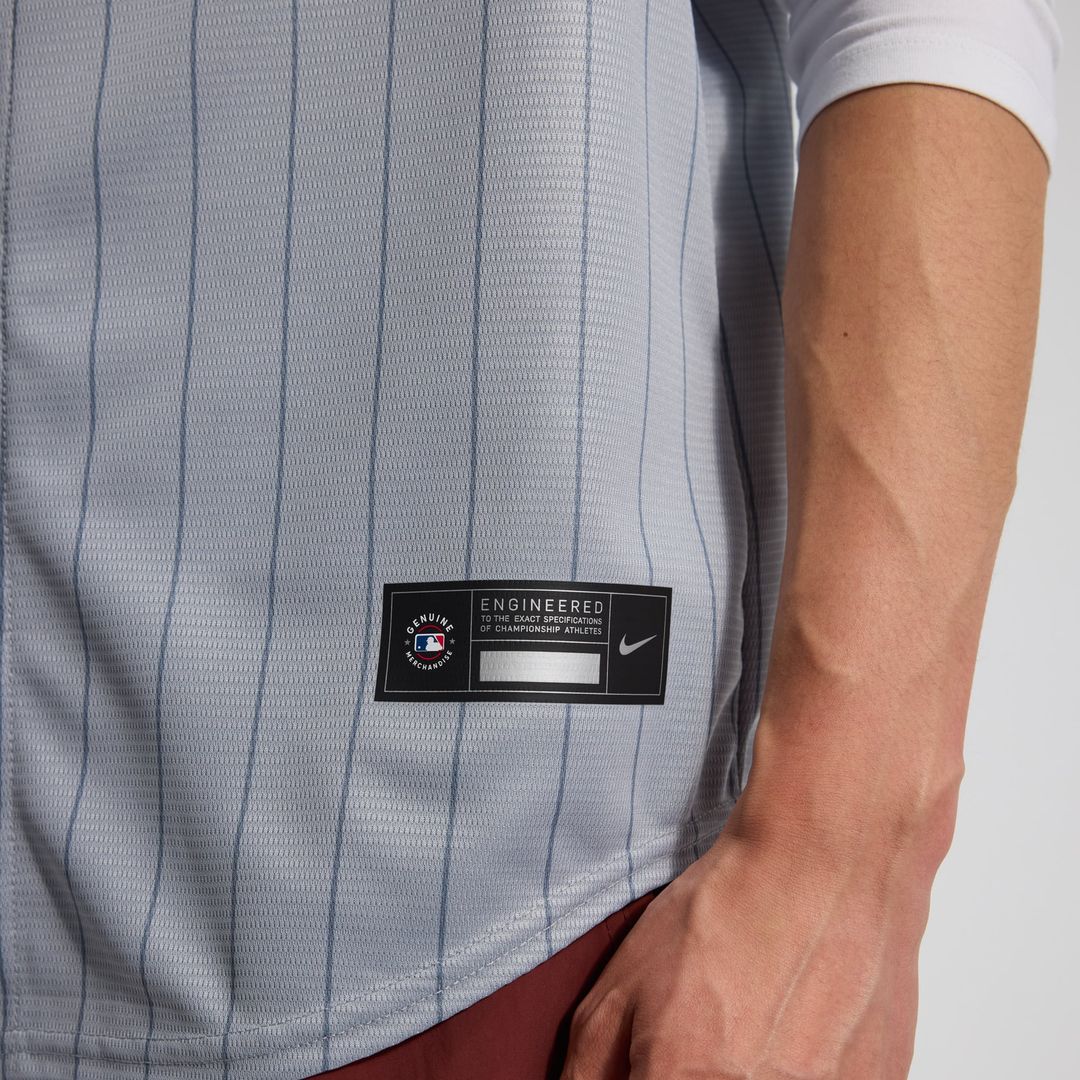 Men's Minnesota Twins Gray Road Replica MLB Baseball Jersey - view 16