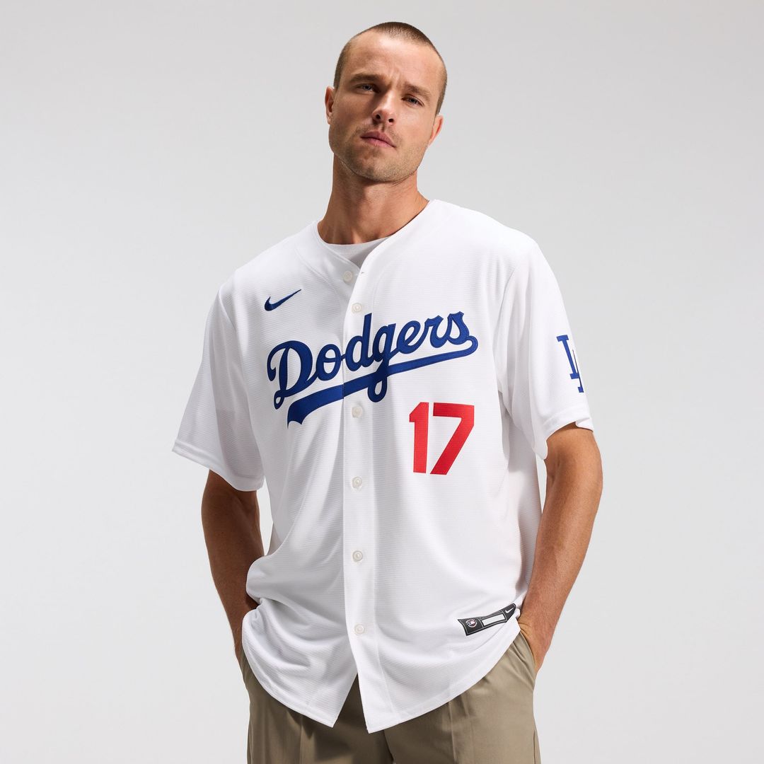 Men's Los Angeles Dodgers Shohei Ohtani Royal Alternate Stadium MLB Baseball Jersey - view 9