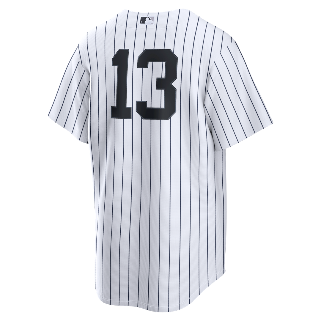 Men's New York Yankees Jazz Chisholm Jr. White Home Replica MLB Baseball Jersey - view 3