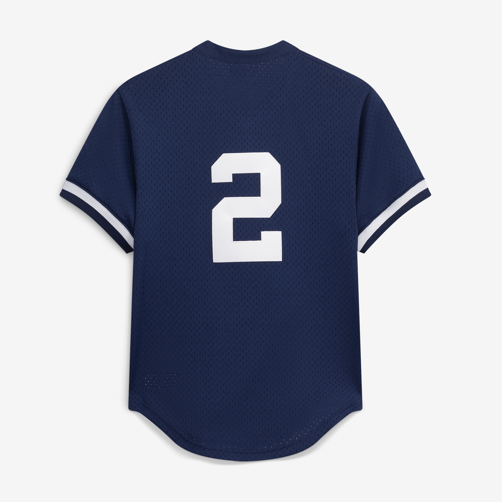Men's New York Yankees Derek Jeter Navy Batting Practice MLB Baseball Jersey - view 3