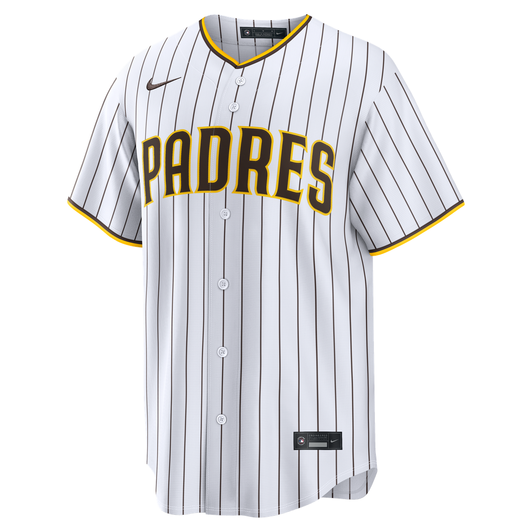 Men's San Diego Padres White Home Replica MLB Baseball Jersey - view 3