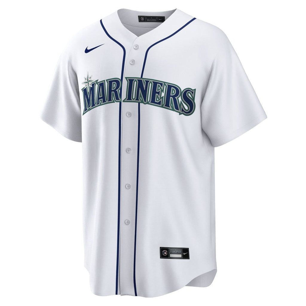 Men's Seattle Mariners JP Crawford White Home Replica MLB Baseball Jersey - view 2