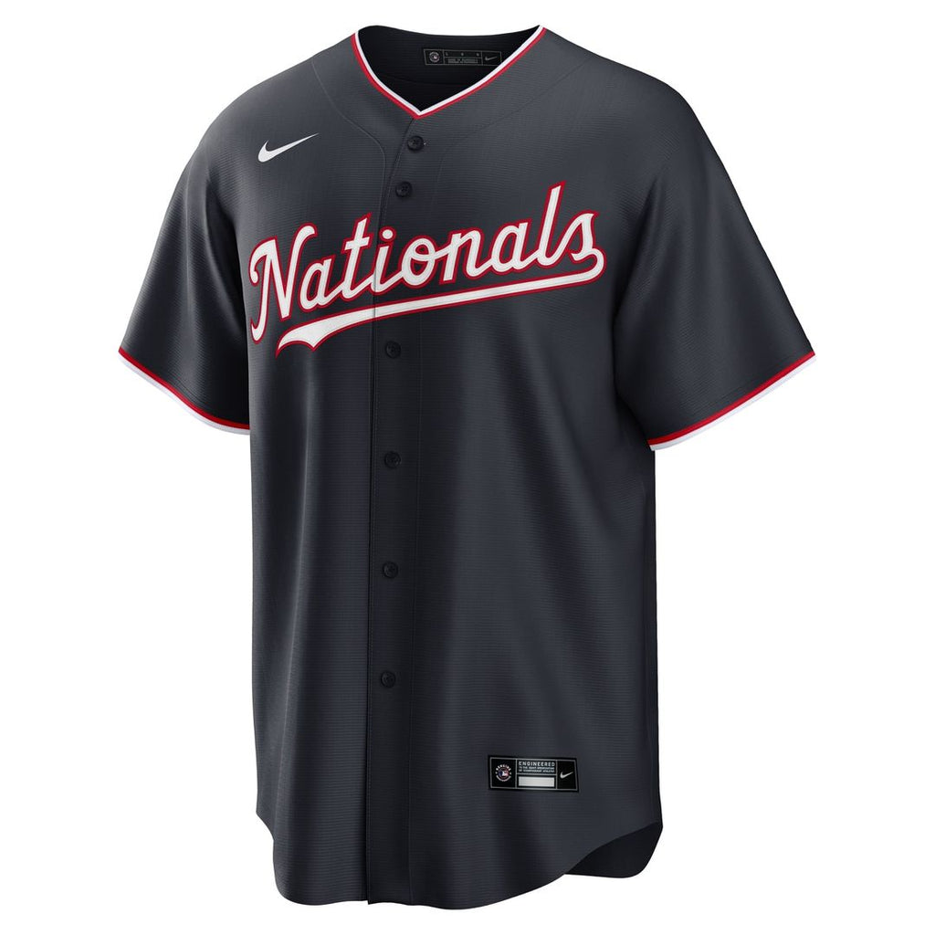 Men's Washington Nationals Dylan Crews White Home Replica MLB Baseball Jersey - view 13